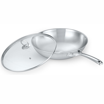 Single handle frying pan